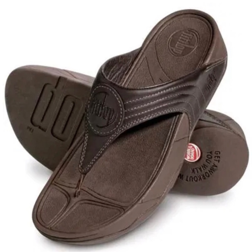 FitFlop Leather Thong Sandals